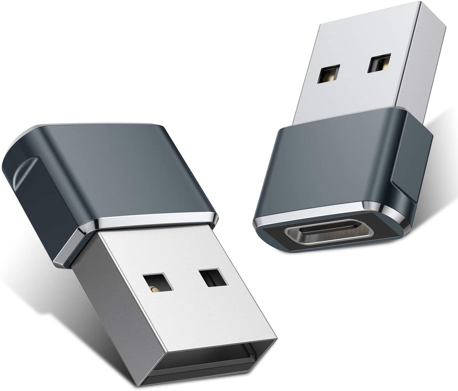 USB C Female to USB Male Adapter (2 Pack),Type C to USB A Charger Cable Adapter for iPhone 11 Pro Max,Airpods iPad 2018,Samsung Galaxy Note 10 S20 Plus 20 S20+ 20+ Ultra,Google Pixel 4 4a 3 3A 2 XL USB C Female to USB Male Adapter (2 Pack),Type C to USB A Charger Cable Adapter for iPhone 11 Pro Max,Airpods iPad 2018,Samsung Galaxy Note 10 S20 Plus 20 S20+ 20+ Ultra,Google Pixel 4 4a 3 3A 2 XL